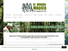 Tablet Screenshot of elmundomagico.org